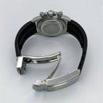 Watch Mod - SEITONA | SILVER BLACK | SILICONE STRAP