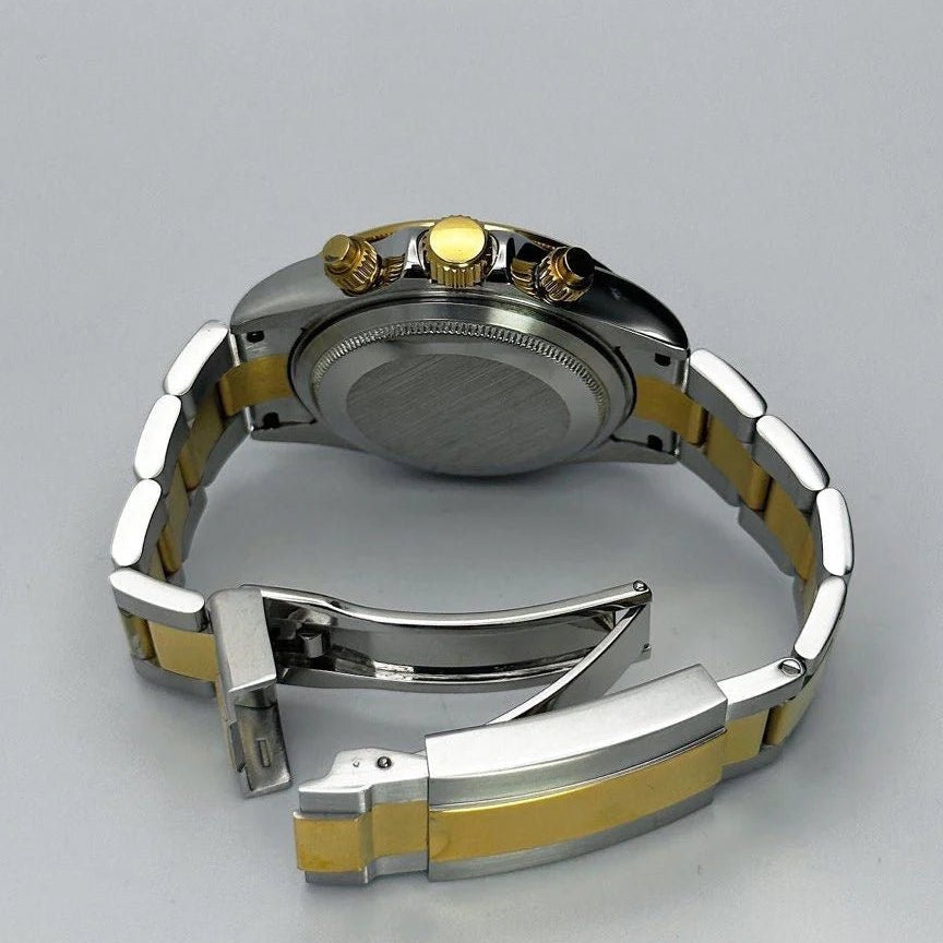 Watch Mod - SEITONA | SILVER GOLD TWO TONE | DIAMOND