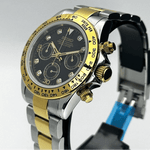Watch Mod - SEITONA | SILVER GOLD TWO TONE | DIAMOND