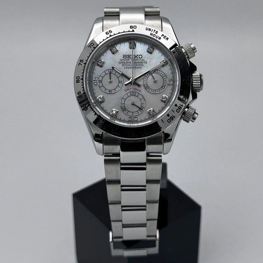 Watch Mod - SEITONA | SILVER | PRISMA DIAMOND