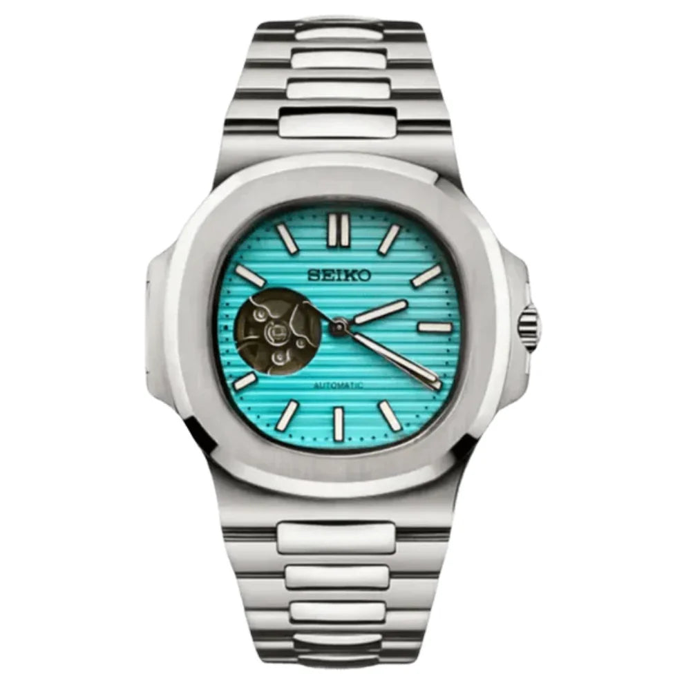 WATCH MOD NAUTIKO | TIFFANY BLUE | OPEN HEART